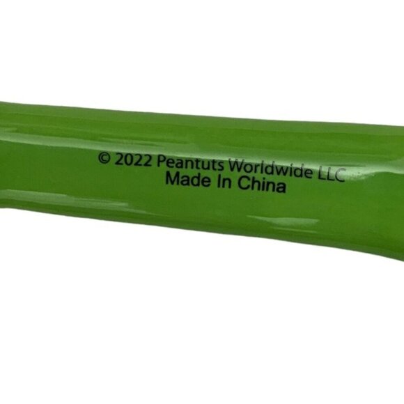 Snoopy Woodstock Spoon Rest Glazed Ceramic Functional Art Watermelon Pink Green - Picture 5 of 16